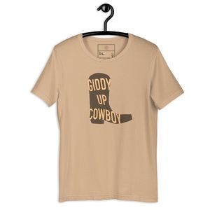 Giddy Up Cowboy Graphic T-Shirt